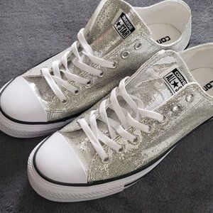 NEW Converse Silver